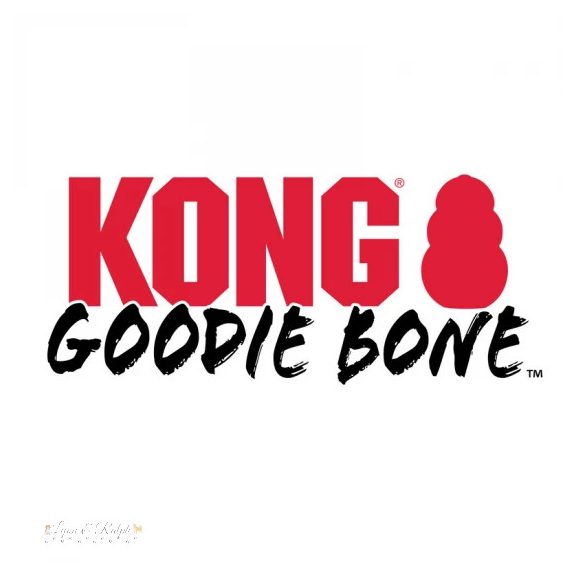 KONG Extreme Goodie Bone Gumi Csont Kutyajáték Fekete M