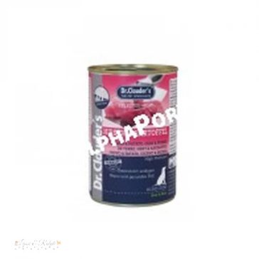   Dr.Clauders Dog Konzerv Selected Meat Szarvasos és burgonyás konzerv 400g
