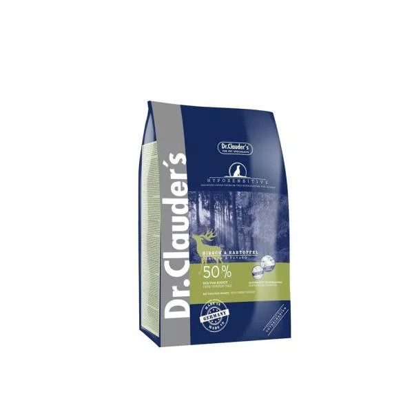 Dr.Clauders Adult Hyposensitive Szarvas & Burgonya 3,5kg