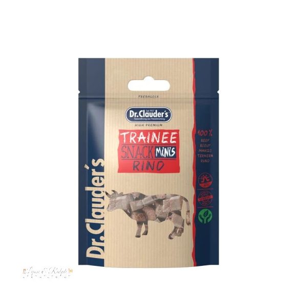 Dr.Clauders Dog Jutalomfalat Trainee snack mini marha 50g