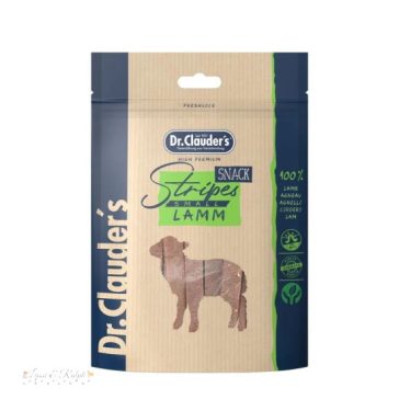   Dr.Clauders Dog Jutalomfalat Stripes Small Bárányhús csíkok 80g