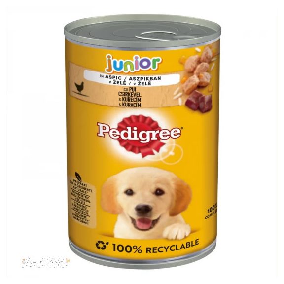 Pedigree Konzerv Junior Csirke 400g