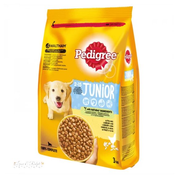 Pedigree Száraz Junior Baromfi 3kg