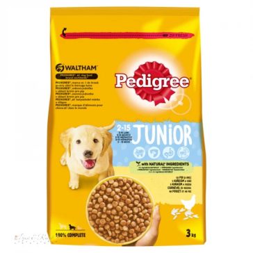 Pedigree Száraz Junior Baromfi 3kg