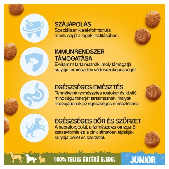 Pedigree Száraz Junior Baromfi 3kg