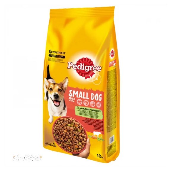 Pedigree Száraz Mini Marha-Zöldség 12kg