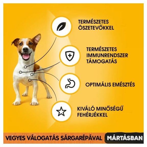 Pedigree alutasak Multipack Adult Marha+Nyúl,Pulyka+Répa 4x100g
