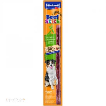 Vitakraft Beef Stick Kutya Jutalomfalat Zöldséggel 12g 1db