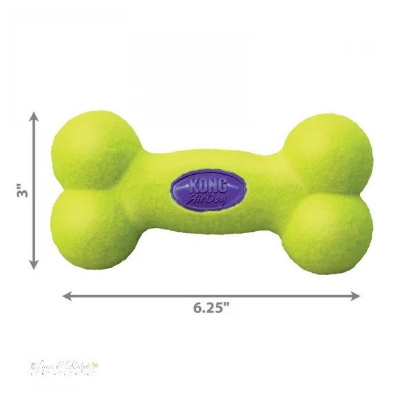 KONG Airdog Squeaker Bone Sipolós Csont Kutyajáték M