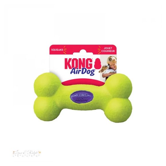 KONG Airdog Squeaker Bone Sipolós Csont Kutyajáték M