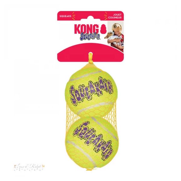 KONG SqueakAir Balls Teniszladba Kutyajáték 2 db L