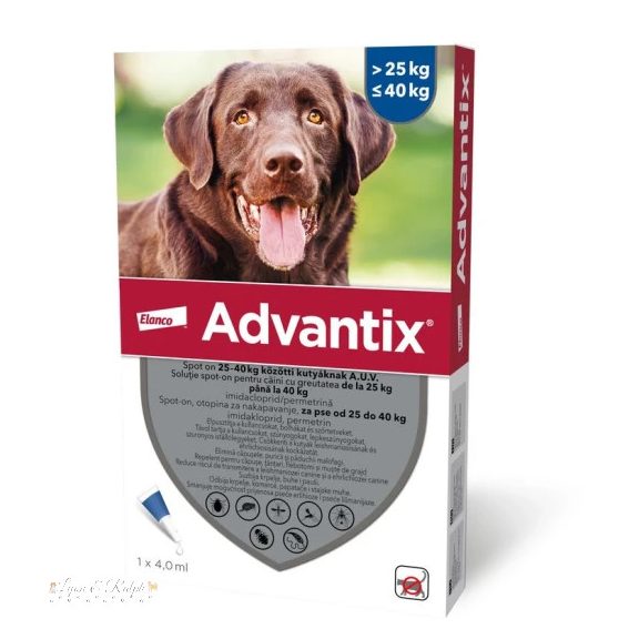 Advantix 400 4 ml 25-40 kg 1x