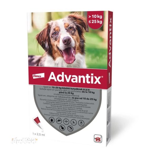 Advantix 250 2.5 ml 10-25 kg 1x