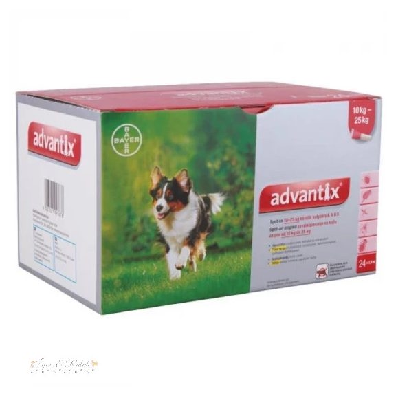 Advantix 250 2.5 ml 10-25 kg 24x