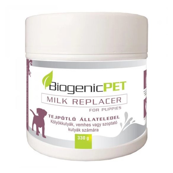 BiogenicPet Tejpótló tápszer 330g