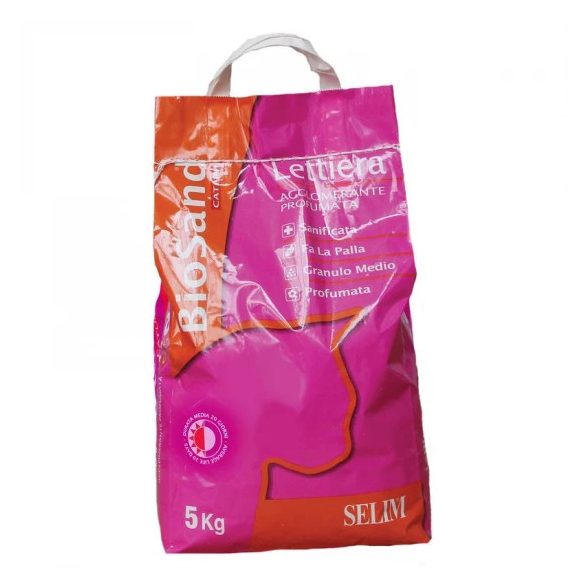 Macskaalom Biosand Illatos Csomósodó, Bentonit 5kg