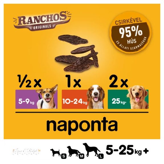 PEDIGREE Ranchos Csirkével 70g