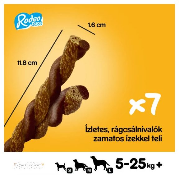 Pedigree Rodeo Duo Marha+Sajt 123g