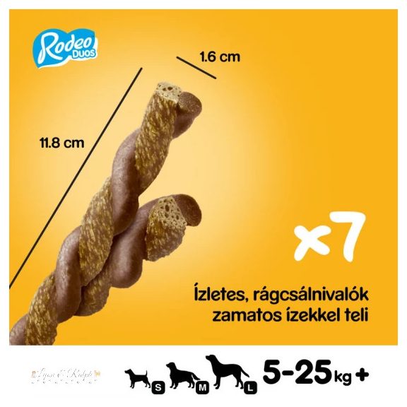 PEDIGREE Rodeo Duo Csirkehússal 123g