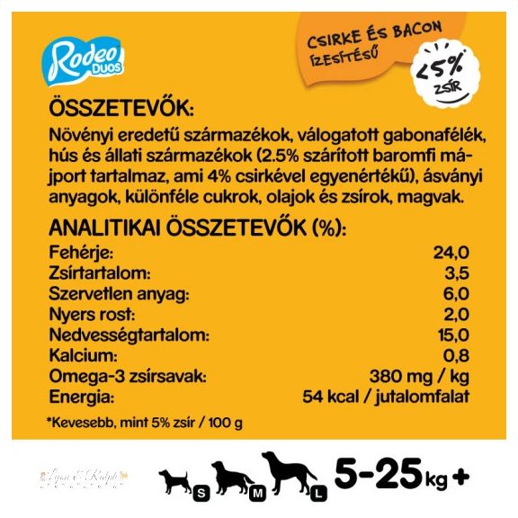 PEDIGREE Rodeo Duo Csirkehússal 123g