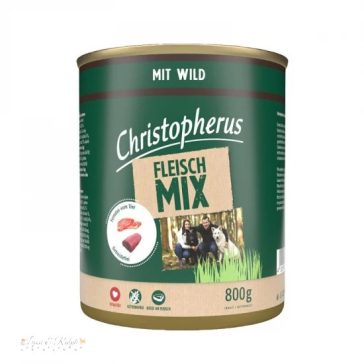 Christopherus Dog konzerv meat mix vad 800g