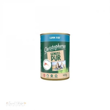 Christopherus Dog konzerv pure bárány 400g