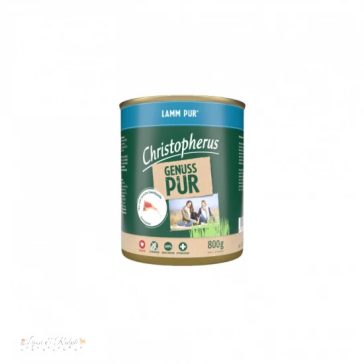 Christopherus Dog konzerv pure bárány 800g