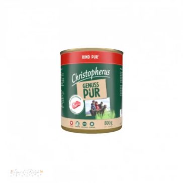 Christopherus Dog konzerv pure marha 800g