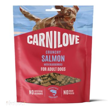   Carnilove Dog Crunchy Snack Salmon With Blueberries -  Lazac Áfonyával 200g