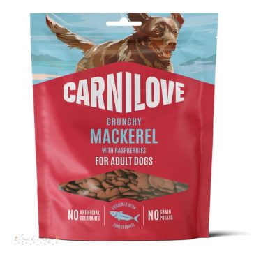   Carnilove Dog Crunchy  Snack Mackerel With Raspberries - Makréla Málnával 200g
