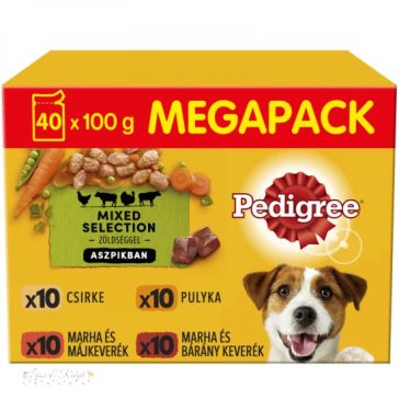 Pedigree alutasak Multipack marha-baromfi-bárány 40x100g