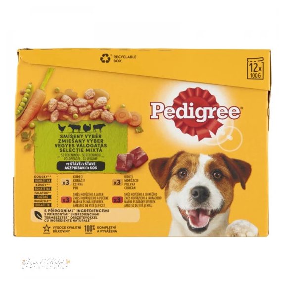 Pedigree alutasak Multipack Mix 12x100g