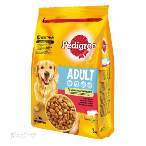 PEDIGREE Száraz Marha & Zöldség 3kg