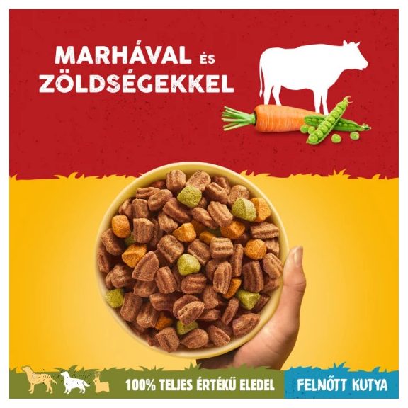 PEDIGREE Száraz Marha & Zöldség 3kg