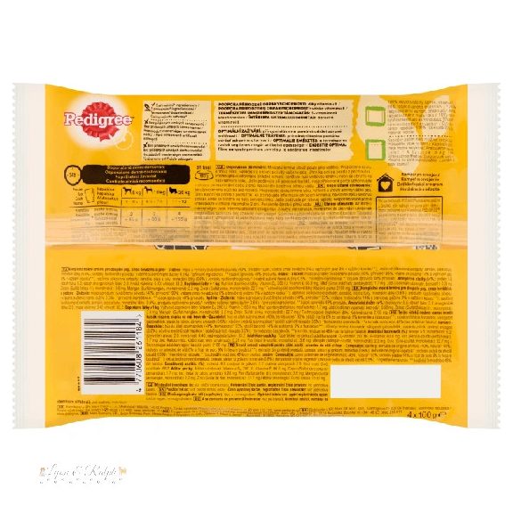 Pedigree alutasak 4-pack adult Marhával&Baromfival 4*100g
