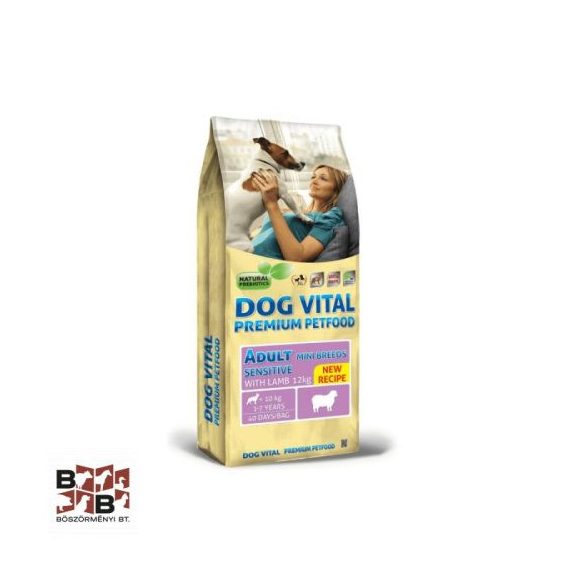 Dog Vital Adult Sensitive Mini Breeds Lamb 12kg