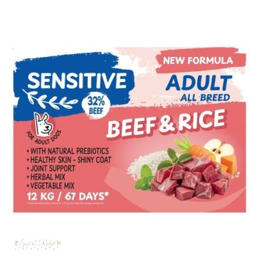 Dog Vital Sensitive Adult Beef, Rice&Pumpkin All breeds 12kg
