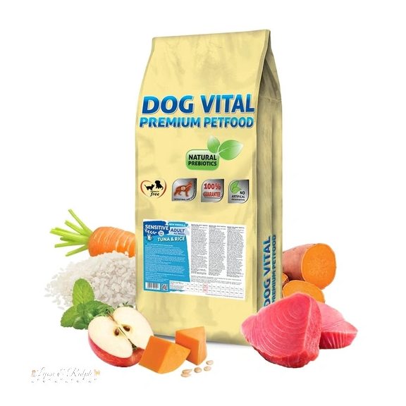Dog Vital Sensitive Adult Tuna, Rice&Pumpkin All breeds 12kg