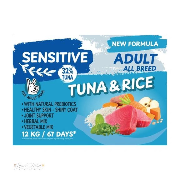 Dog Vital Sensitive Adult Tuna, Rice&Pumpkin All breeds 12kg