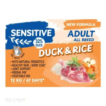 Dog Vital Sensitive Adult Duck, Rice&Pumpkin All breeds 12kg