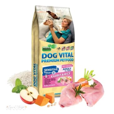   Dog Vital Sensitive Adult Rabbit, Rice&Pumpkin All breeds 12kg
