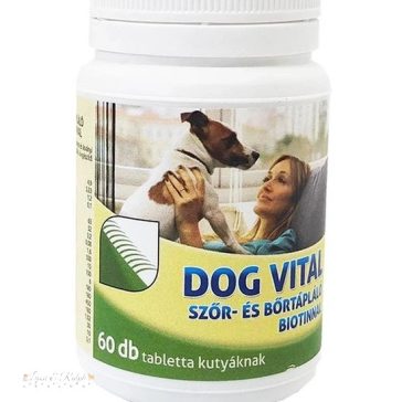 Dog Vital szőr - és bőrtápláló biotinnal 60db
