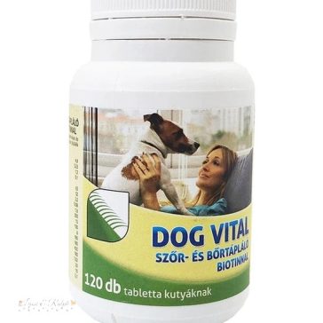 Dog Vital szőr - és bőrtápláló biotinnal 120db