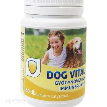 Dog Vital gyógynövényes immunerősítő 60db