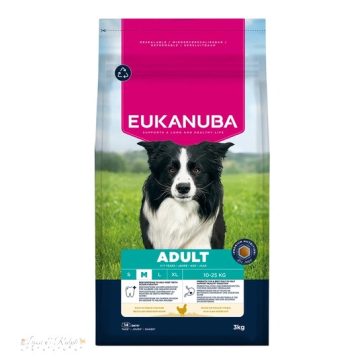 Eukanuba Adult Medium kutyatáp 3kg