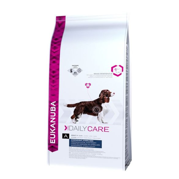 Eukanuba Eukanuba Daily Care Overweigt & Sterilised kutyatáp 12kg