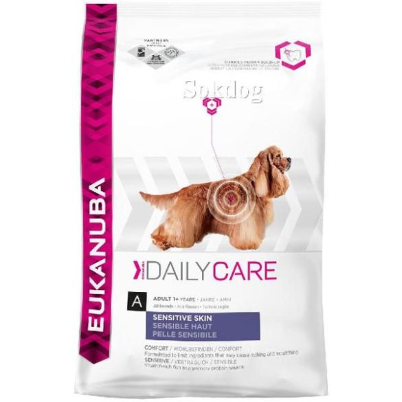 Eukanuba Daily Care Sensitive Skin kutyatáp 2,3kg