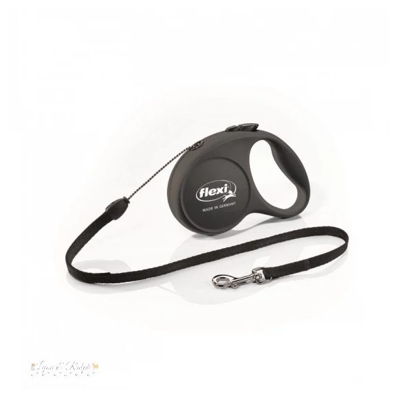 Flexi Fun S 5m Zsinór 12kg-ig fekete