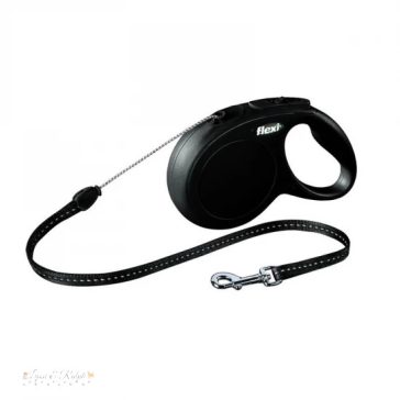   Flexi New Classic zsinóros automata póráz S 8m 12kg-ig fekete