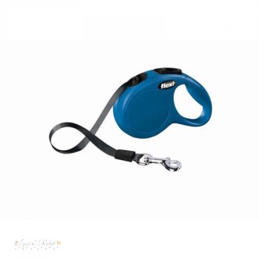   Flexi New Classic szalagos automata póráz XS 3m 12kg-ig kék